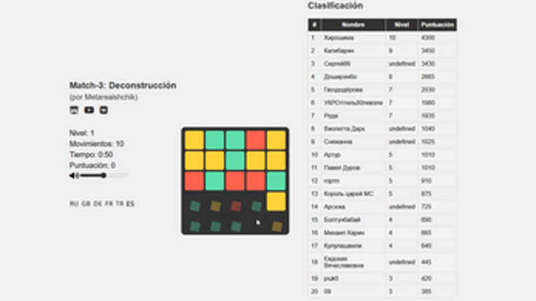 МАТЧ-3: ДЕКОНСТРУКЦИЯ (MATCH-3: DECONSTRUCTION) screenshot