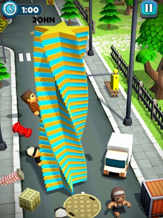 Big Big Stacker Superhero Game Image