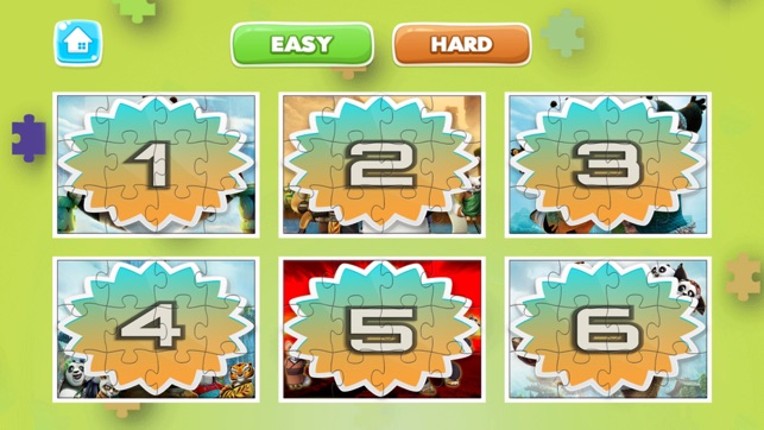 Cartoon Puzzle – Jigsaw Puzzles Box for Kung Fu Panda - Kids Toddler and Preschool Learning Games Image