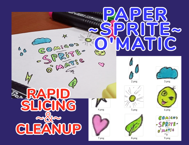 Games like CoMiGo's Paper Sprite-o'matic