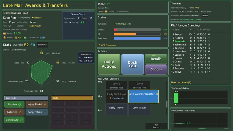 Football Rising:Zero to Hero screenshot