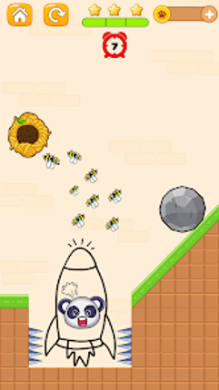 Draw to Save: Dog Puzzle screenshot