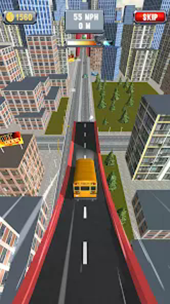 Stunt Truck Jumping Image