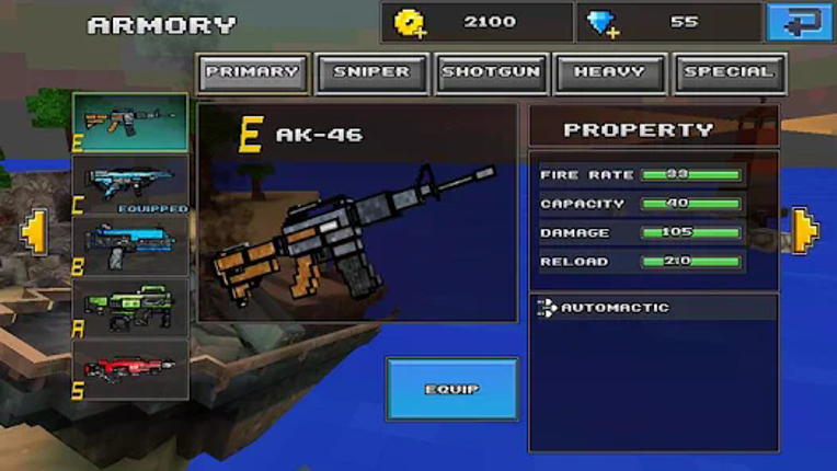 Pixel Shooting 3D Image