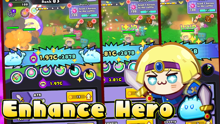 Ranking of Heroes: Idle Game Image