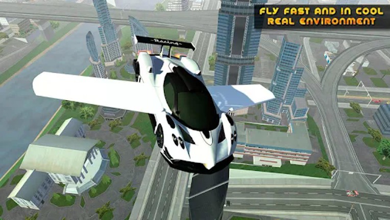 Flying Car Game driving screenshot