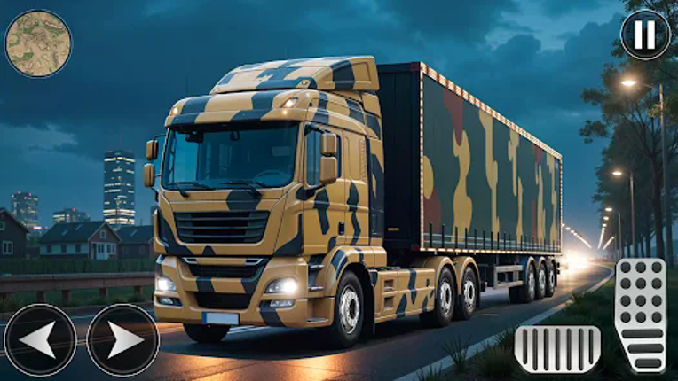 Army Cargo Truck Driving Games screenshot