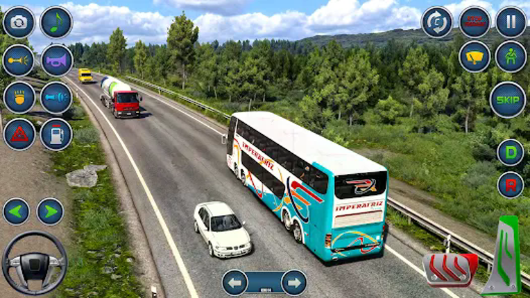 City Bus Driving -Offroad Bus screenshot