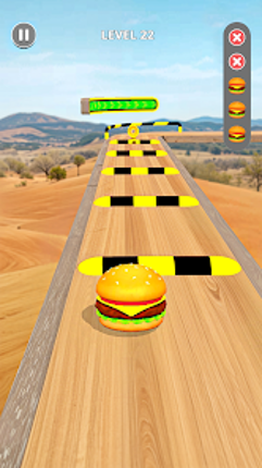 Sky Rolling Ball Run 3D Image