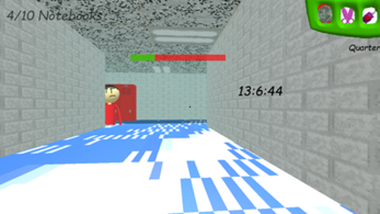 Baldi's Basics the long stretch screenshot