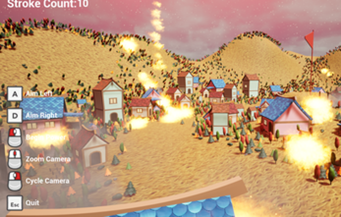 Elemental Golf screenshot