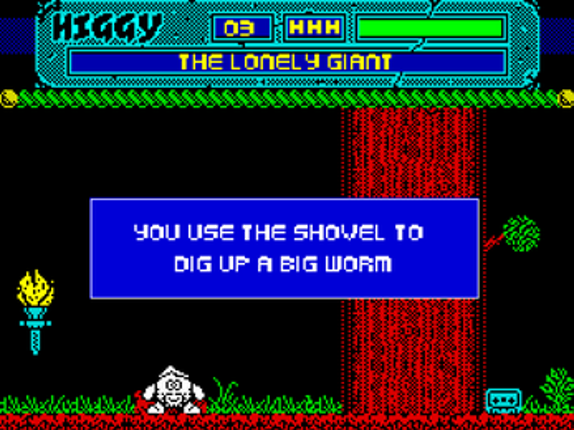 Higgy: A Speccy-ish adventure Image