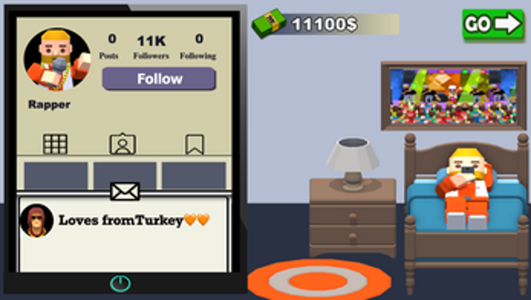 Rapper Hip Hop Dance - HTML5 Game - c3p Image