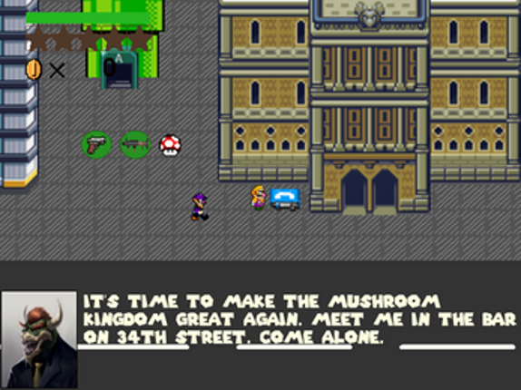 Super Mario City: Urban Fracas (Wireframe Prototype) Image