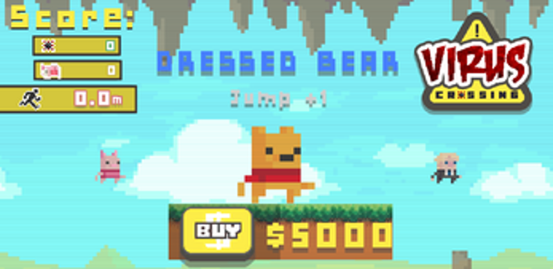 COVID-19 Virus Crossing - WHO can help? (Pixel Art) screenshot