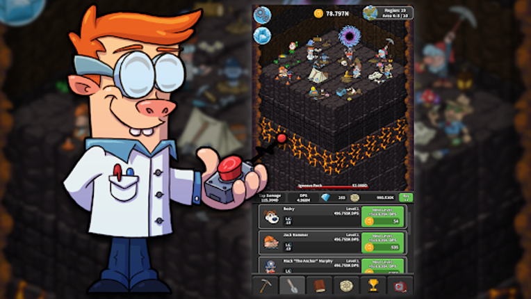 Tap Tap Dig: Idle Clicker Game screenshot