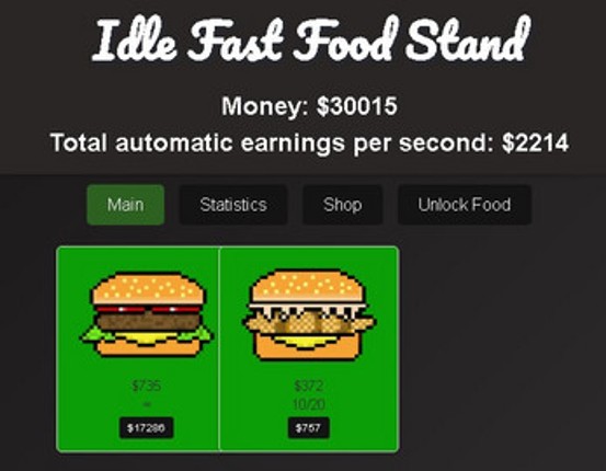 Idle Fast Food Stand screenshot