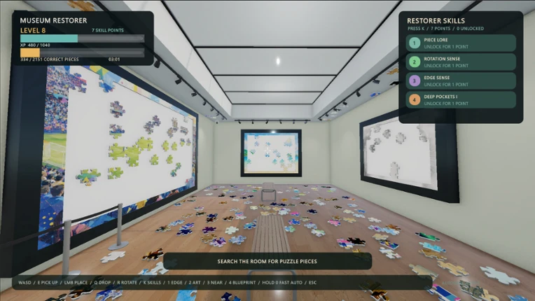 JIGSEUM: Assemble Jigsaws with Magic Image