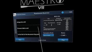 Maestro VR Image