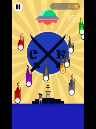 MeteorDodge! screenshot