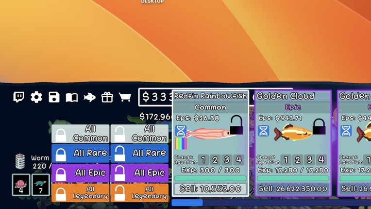 Peacequarium screenshot