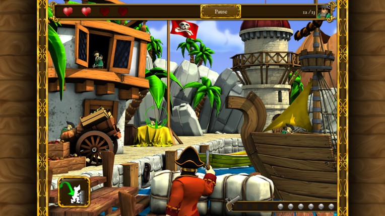 Pirates vs Corsairs: Davy Jones's Gold screenshot