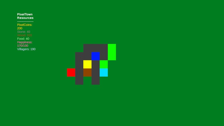 PixelTown 2D screenshot