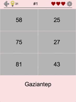 Provinces of Turkey - Quiz screenshot