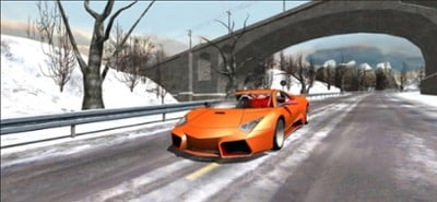 Snow Car Racing Image