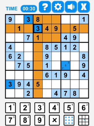 Sudoku Puzzle. screenshot
