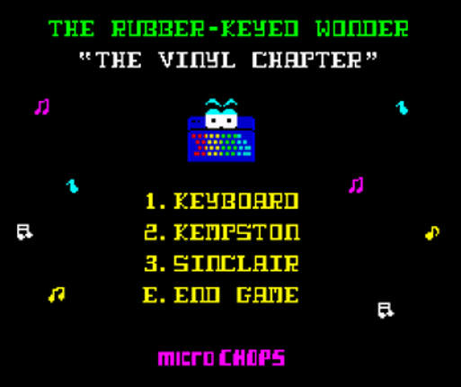 The Rubber Keyed Wonder,  The mini Game Image