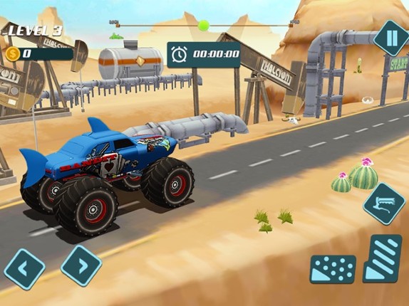 Xtreme Monster Truck Car Race Image