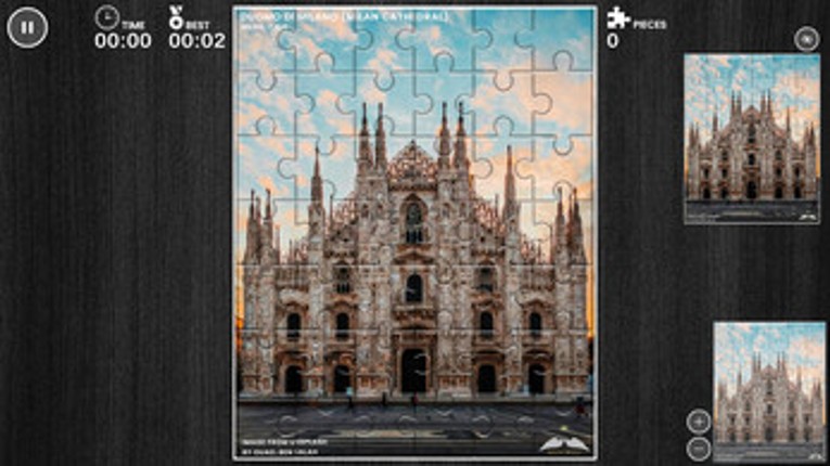 Aberiel Milan Cathedral Jigsaw Puzzle Image