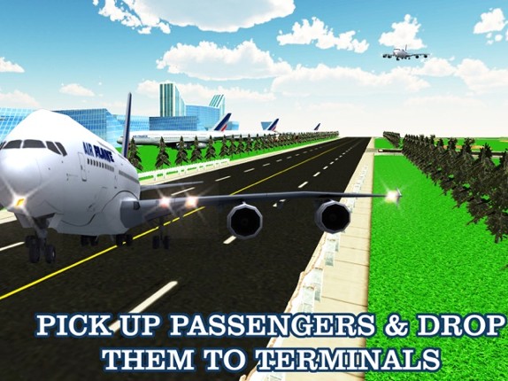 Airport Flight Crew Simulator & Driving 3D Game screenshot