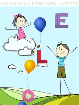 Balloon English Alphabet Image