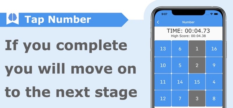 Brain training game/Tap Number Image