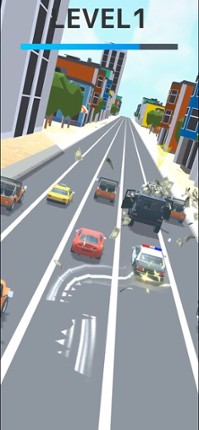 Car Chase 3D Image