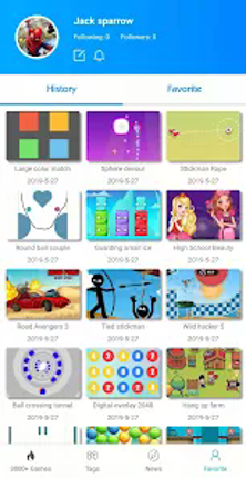 Fun GameBox 3000+ games in App screenshot