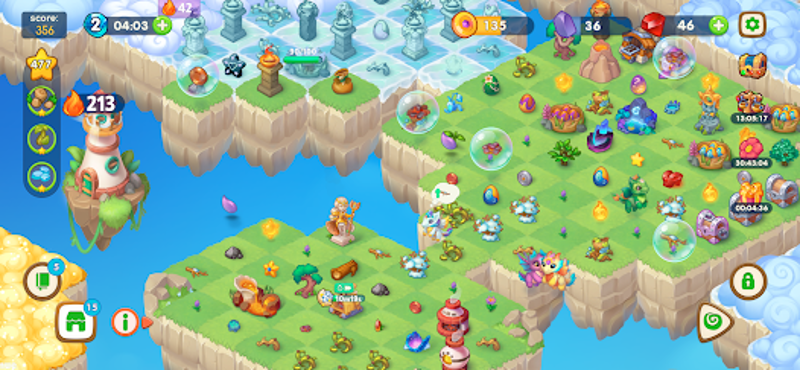 Dragon Magic: Merge Land screenshot
