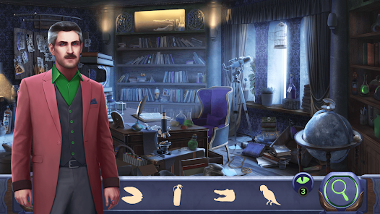 Hidden Objects with Edgar Poe Image