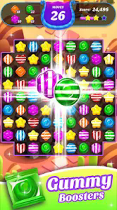 Gummy Candy Blast-Fun Match 3 screenshot
