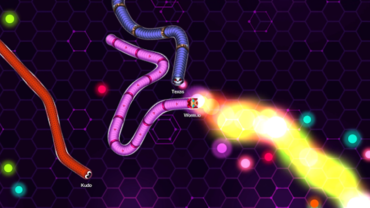 Worm.io - Snake & Worm IO Game screenshot