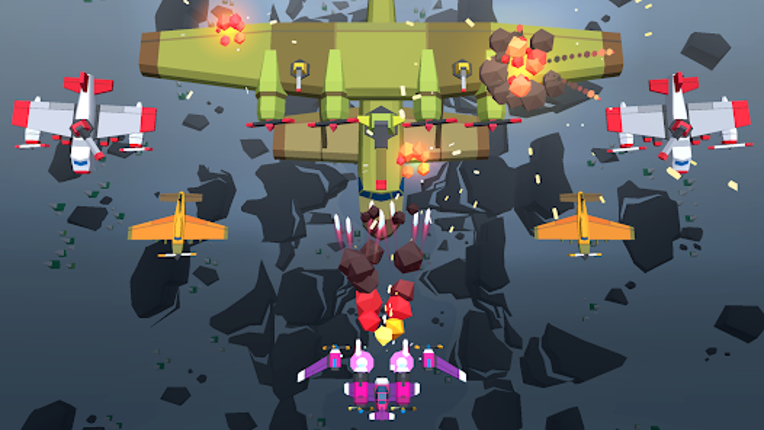 Burning Sky: Aircraft Combat screenshot