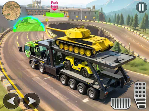 Army Cargo Truck Driving Games screenshot