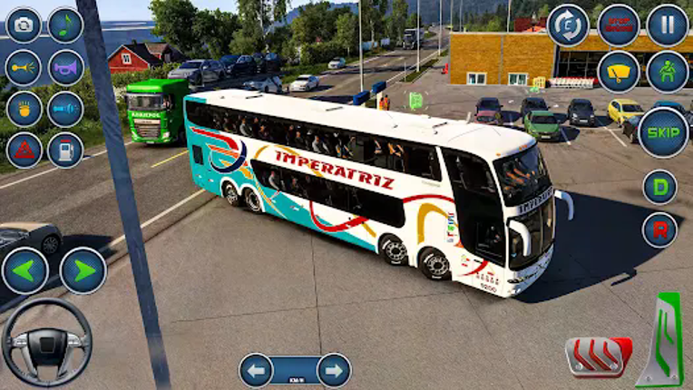 City Bus Driving -Offroad Bus screenshot