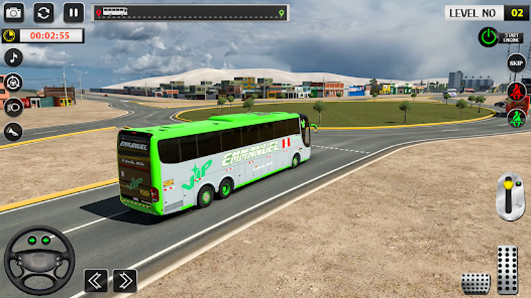 Coach Bus Driving Game 3D screenshot