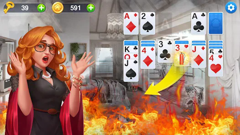 Solitaire Makeover: Dream Home screenshot
