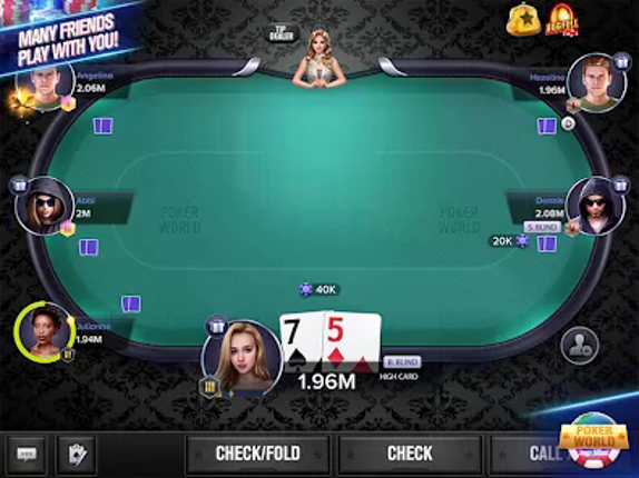 Poker World Mega Billions Image