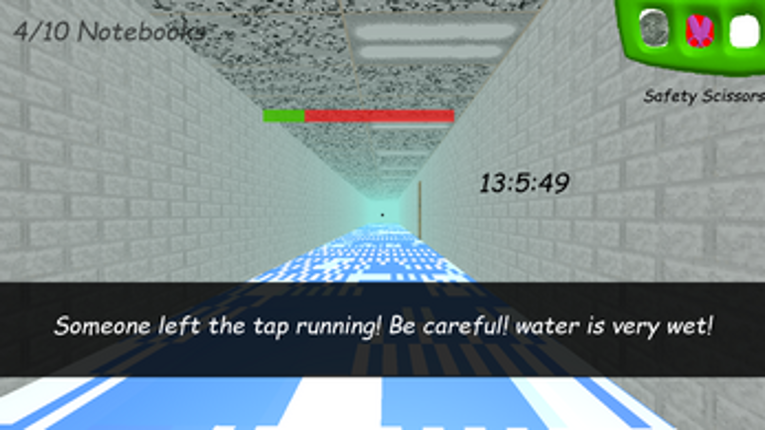 Baldi's Basics the long stretch screenshot