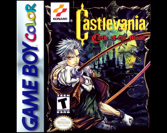 Castlevania Circle of the Moon GBC Game Cover